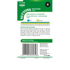 Suttons Mustard White Seeds