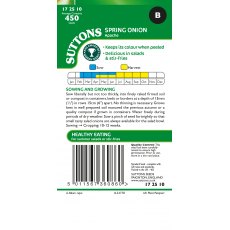 Suttons Salad Onion Apache Seeds