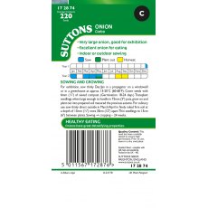 Suttons Onion Globo Seeds