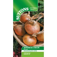 Suttons Japanese Onion Senshyu Semi-Globe Yellow Seeds