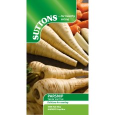 Suttons Parsnip Tender & True Seeds