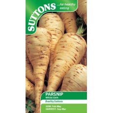 Suttons Parsnip White Gem Seeds