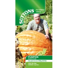 Suttons Pumpkin Atlantic Giant Seeds