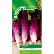 Suttons Radish Felicia Seeds