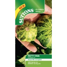 Suttons Patty Pan Greendisc F1 Seeds