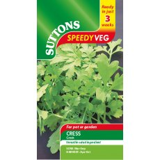 Suttons Speedy Veg Cress Greek Seeds