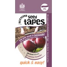 Suttons Seed Tape Beetroot Boltardy Seeds