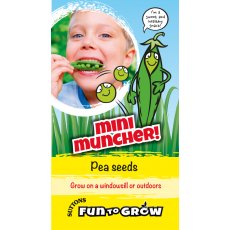 Suttons Fun To Grow Pea Mini Muncher Tom Thumb Seeds