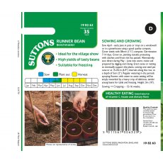 Suttons Runner Bean Benchmaster Seeds