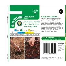 Suttons Runner Bean Firestorm Seeds