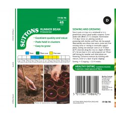 Suttons Runner Bean Prizewinner Seeds