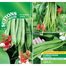 Runner Bean Super Trio Mix Seeds