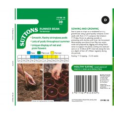 Suttons Runner Bean Tenderstar Seeds