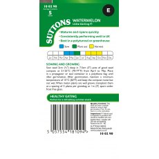 Suttons Little Darling Watermelon F1 Seeds