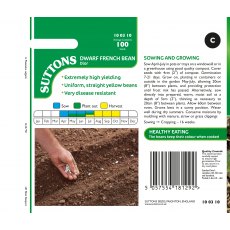 Suttons Dior Dwarf French Bean Seeds