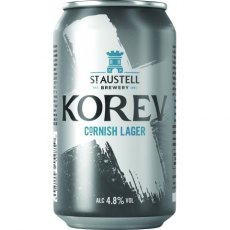 Korev Cornish Lager 330ml 4.8% 6 Pack