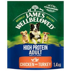 James Wellbeloved Adult High Protein Chicken & Turkey 1.4kg