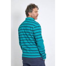 Weird Fish Wrexham Stripe Sweatshirt Virdis