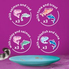 Whiskas 1+ Duo Ocean Delights In Jelly 12 x 85g