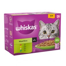 Whiskas 7+ Mixed Menu In Gravy 12 x 85g