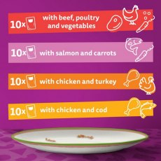 Whiskas 1+ Tasty Mix Chef Choice In Gravy 40 x 85g