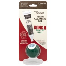 Kong Dental Ball With Smoked Beef Brisket Flavour Gel