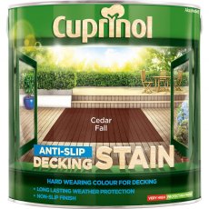 Cuprinol Anti-Slip Decking Stain 2.5L Cedar Fall