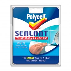 Polycell Sealant Strip For Kitchen & Bathrooms
