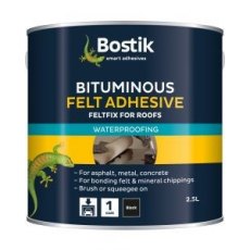 Bostik Feltfix Bituminous Roof Felt Adhesive 2.5L
