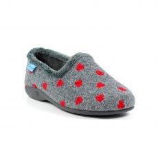 Lunar Callisto Full Slipper Grey