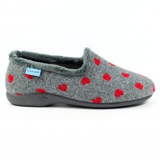 Lunar Callisto Full Slipper Grey