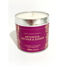 Artemisia, Vetiver & Ginger Scented Candle Tin