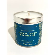 Juniper, Lemon & Kaffir Lime Scented Candle Tin