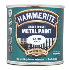 Hammerite Satin Direct To Rust Metal Paint 250ml