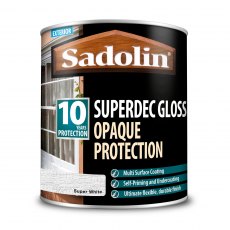 Sadolin Superdec Opaque Wood Protection Gloss White