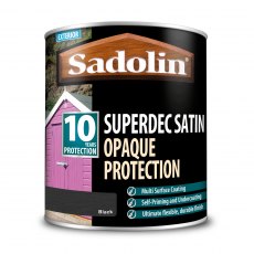 Sadolin Superdec Opaque Wood Protection Satin Black