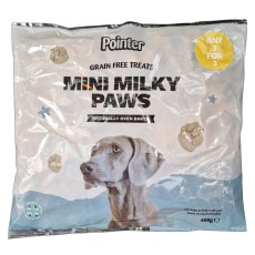 Pointer Grain Free Mini Milky Paws 400g