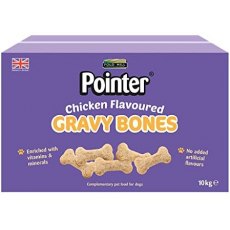 Pointer Chicken Gravy Bones Dog Treat Pointer Chicken Gravy Bones Dog Treat