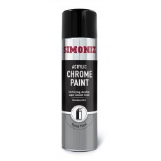 Simoniz Acrylic Spray Paint 500ml Chrome
