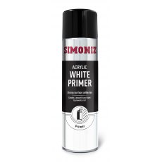Simoniz Acrylic Spray Primer 500ml White