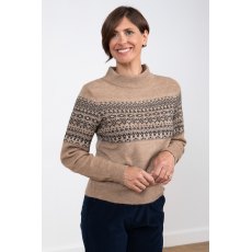 Lily & Me Isle Plain Jumper Taupe