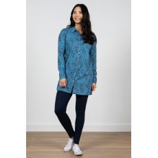 Lily & Me Grange Hazel Tunic Soft Blue