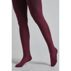 Weird Fish Una Plain Tights Mulberry