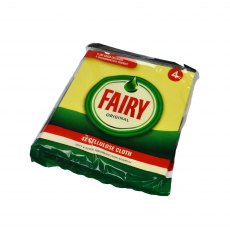 Fairy Cellulose Cloths 4 Pack
