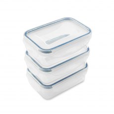 Addis Rectangular Food Box 240ml 3 Pack