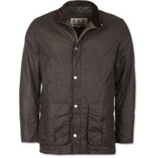 Barbour Hereford Wax Jacket Olive