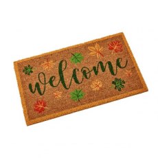 Leafy Welcome Decoir Mat 40 x 60cm