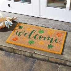 Leafy Welcome Decoir Mat 40 x 60cm