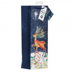 Christmas Gift Bag Reindeer Print