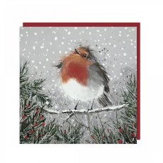 Xmas Card Christmas Pudding 6 Pack